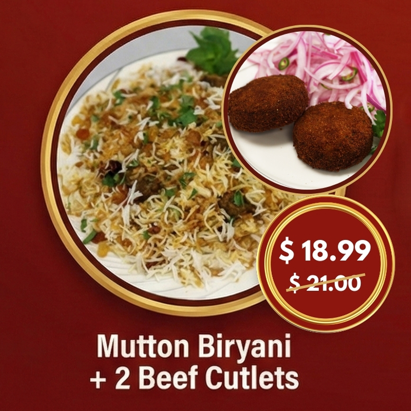Mutton Biryani Combo